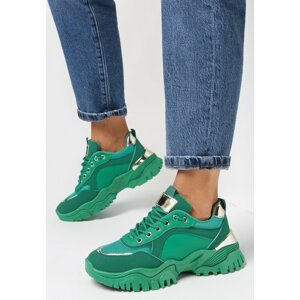 Zöld tornacipő